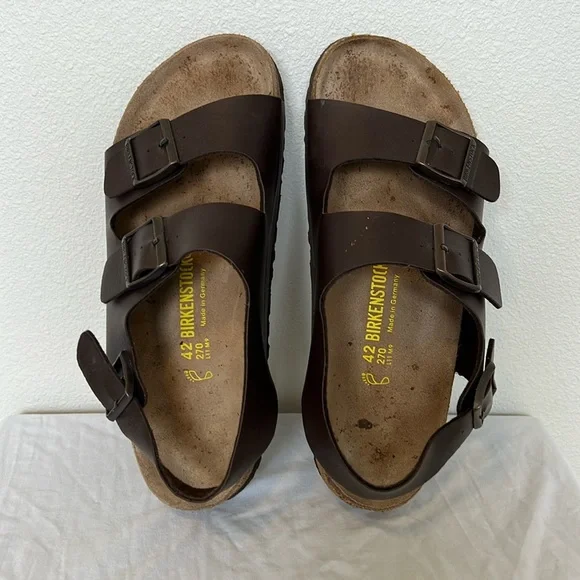 Birkenstock | Shoes | Birkenstock Milano Sandals Size 42 | Poshmark